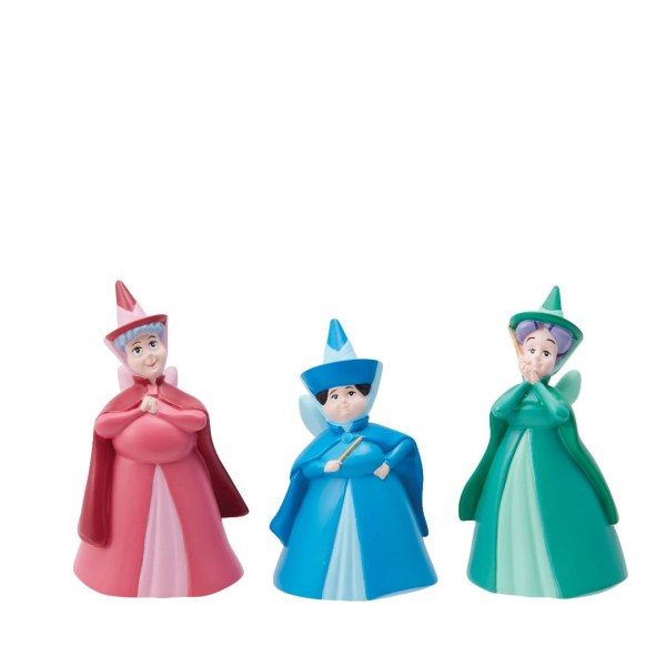 SET 3 BELLE FIGURINES - DISNEY SHOWCASE