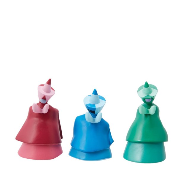 SET 3 BELLE FIGURINES - DISNEY SHOWCASE
