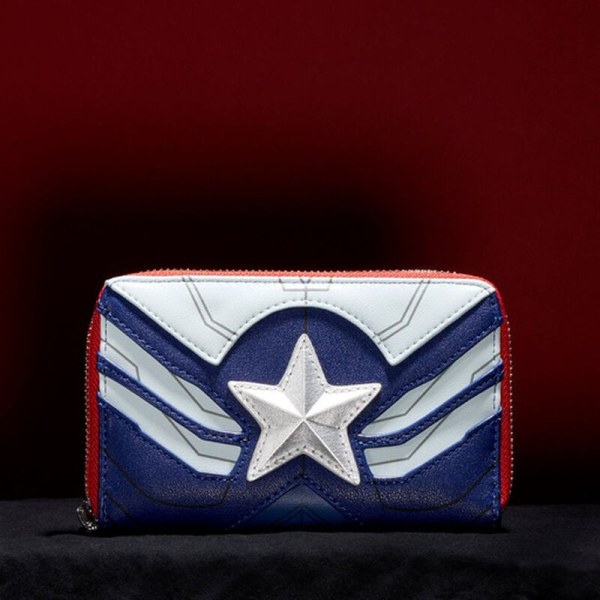FALCON CAPTAIN AMERICA COSPLAY WALLET - MARVEL LOUNGEFLY
