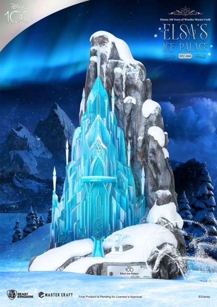 DISNEY 100 SNOW QUEEN ELSA ICE PALACE - DISNEY MASTERCRAFT