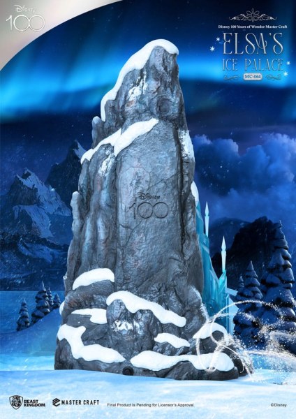 DISNEY 100 SNOW QUEEN ELSA ICE PALACE - DISNEY MASTERCRAFT