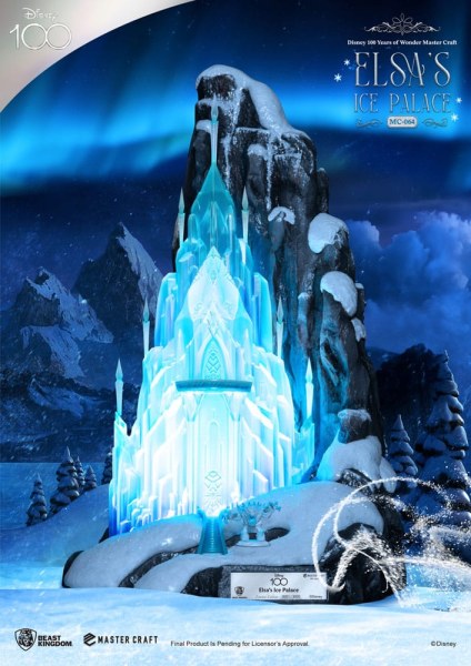 DISNEY 100 SNOW QUEEN ELSA ICE PALACE - DISNEY MASTERCRAFT