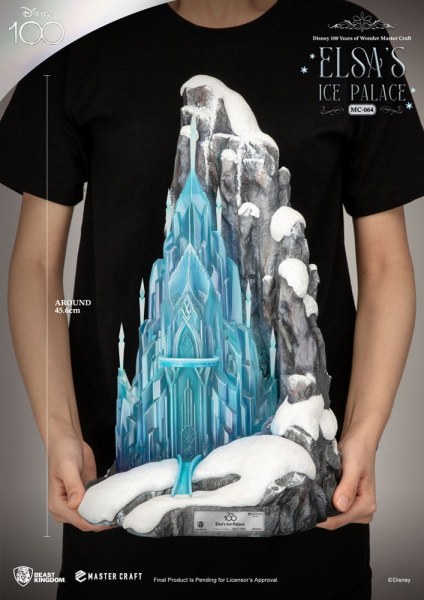 DISNEY 100 SNOW QUEEN ELSA ICE PALACE - DISNEY MASTERCRAFT
