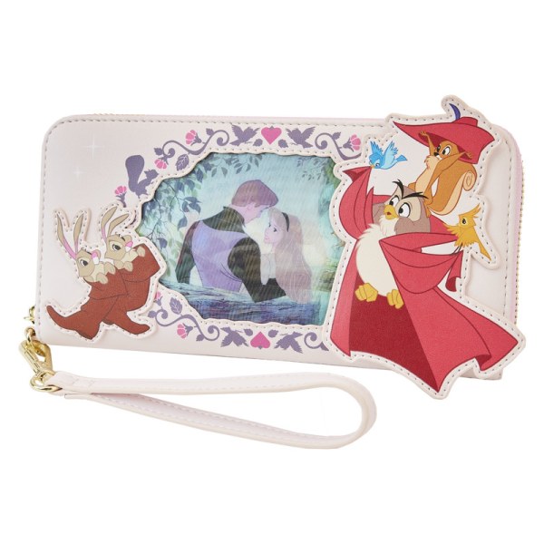 AURORA BELLE BEAUTY LENTICULAR WALLET - DISNEY LOUNGEFLY
