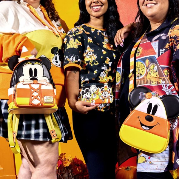 MINI BACKPACK MINNIE MOUSE CANDY CORN COSPLAY - DISNEY LOUNGEFLY
