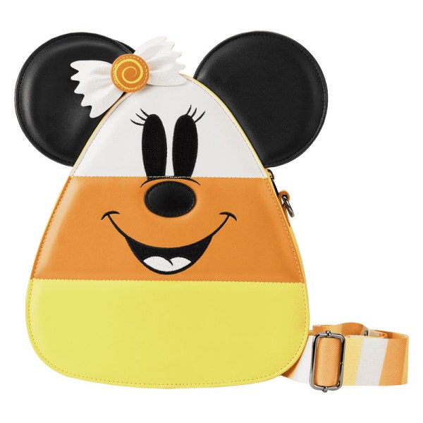 MICKEY MINNIE CANDY CORN CROSSBODY BAG - DISNEY LOUNGEFLY