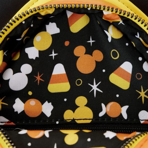 MICKEY MINNIE CANDY CORN CROSSBODY BAG - DISNEY LOUNGEFLY