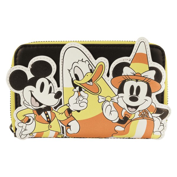 MICKEY AND FRIENDS CANDY CORN WALLET - DISNEY LOUNGEFLY
