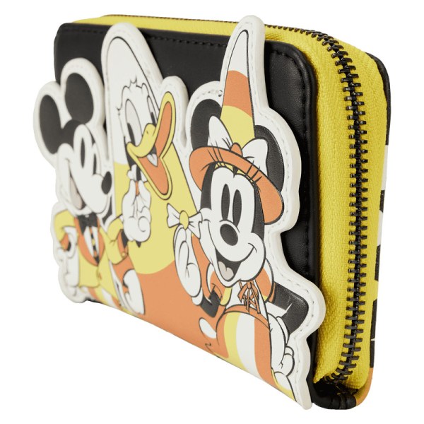 MICKEY AND FRIENDS CANDY CORN WALLET - DISNEY LOUNGEFLY