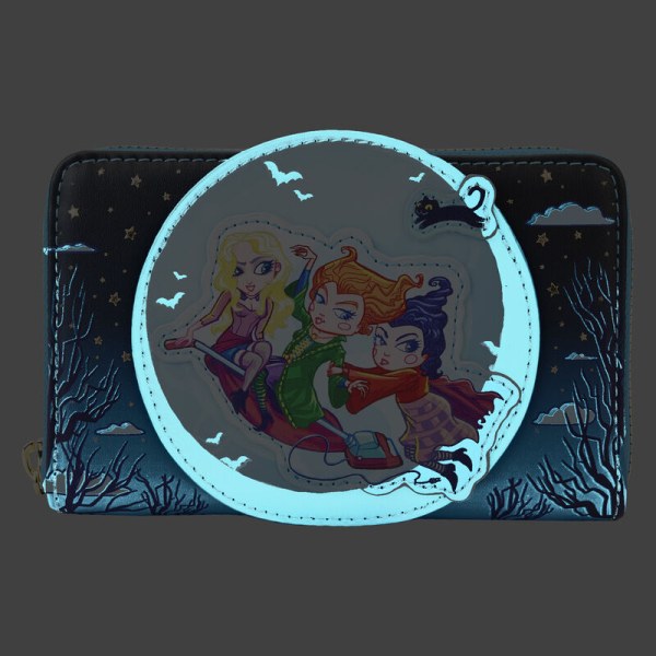 HOCUS POCUS GLOW WALLET - DISNEY LOUNGEFLY
