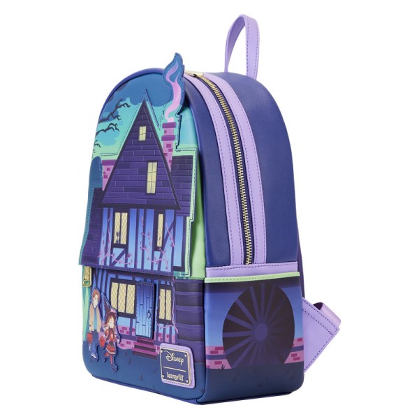 MINI BACKPACK HOCUS SANDERSON SISTERS HOUSE GLOW - DISNEY LOUNGEFLY