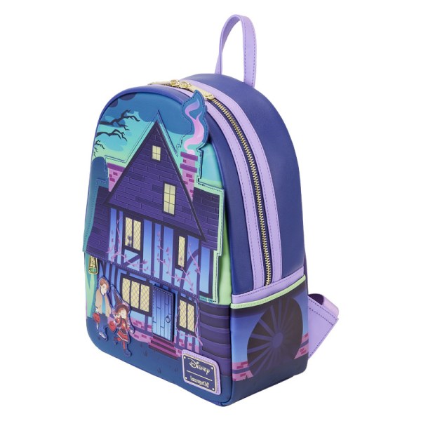MINI BACKPACK HOCUS SANDERSON SISTERS HOUSE GLOW - DISNEY LOUNGEFLY