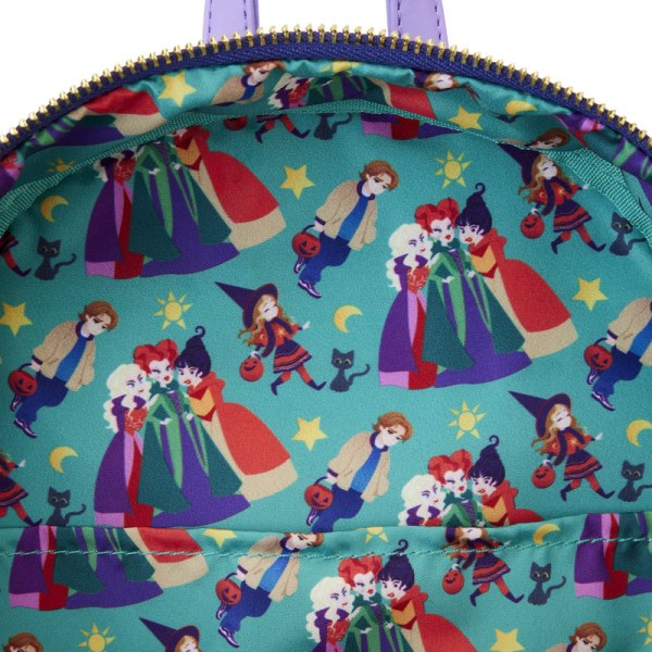 MINI BACKPACK HOCUS SANDERSON SISTERS HOUSE GLOW - DISNEY LOUNGEFLY