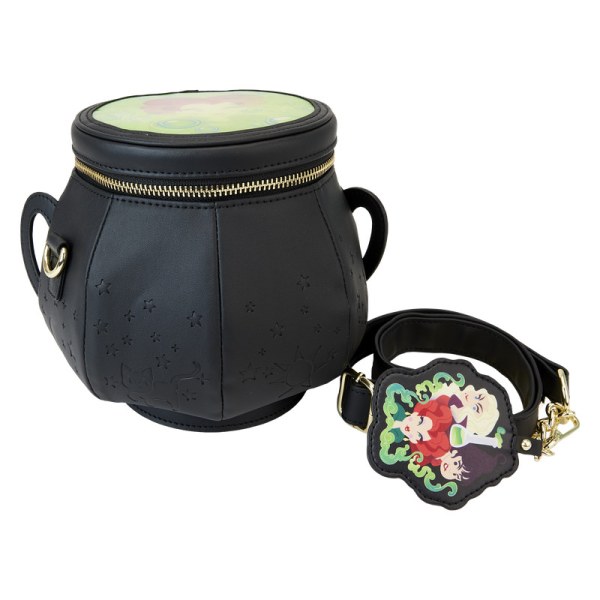 SHOULDER BAG HOCUS POCUS CAULDRON WINIFRED SANDERSON - DISNEY LOUNGEFLY