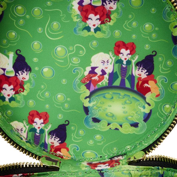 SHOULDER BAG HOCUS POCUS CAULDRON WINIFRED SANDERSON - DISNEY LOUNGEFLY