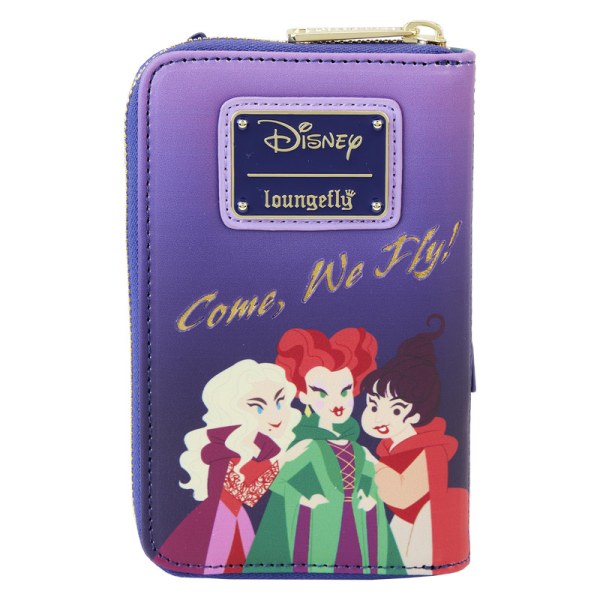 HOCUS POCUS SISTERS HOUSE SANDERSON GLOW WALLET - DISNEY LOUNGEFLY