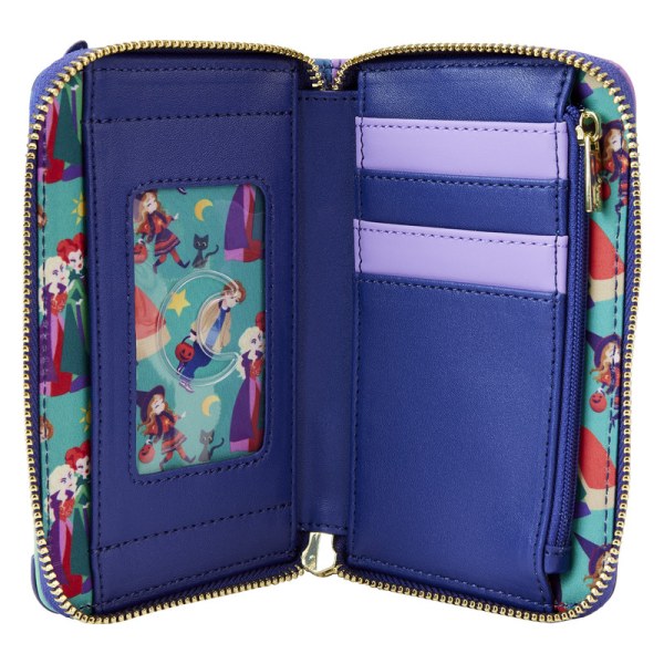 HOCUS POCUS SISTERS HOUSE SANDERSON GLOW WALLET - DISNEY LOUNGEFLY