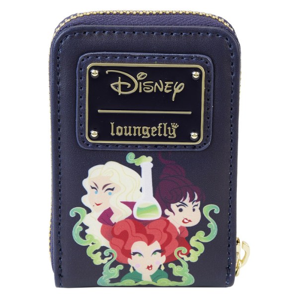 ACCORDION WALLET HOCUS POCUS SISTERS SANDERSON CAULDRON GLOW - DISNEY LOUNGEFLY