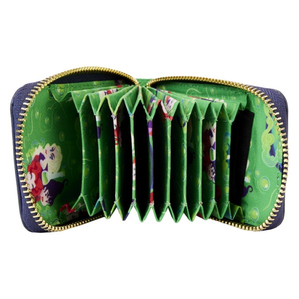 ACCORDION WALLET HOCUS POCUS SISTERS SANDERSON CAULDRON GLOW - DISNEY LOUNGEFLY