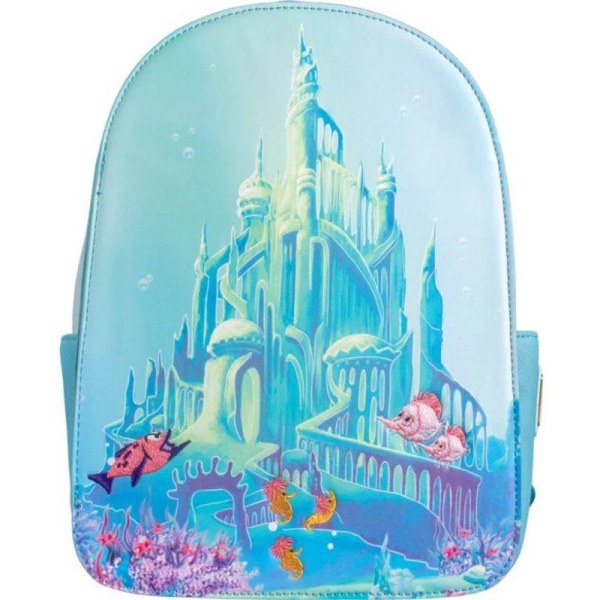 MINI BACKPACK ARIEL CASTLE - DISNEY LOUNGEFLY