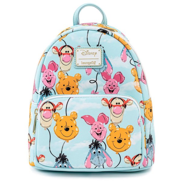 MINI BACKPACK WINNIE AND FRIENDS IN BALLOON- DISNEY LOUNGEFLY