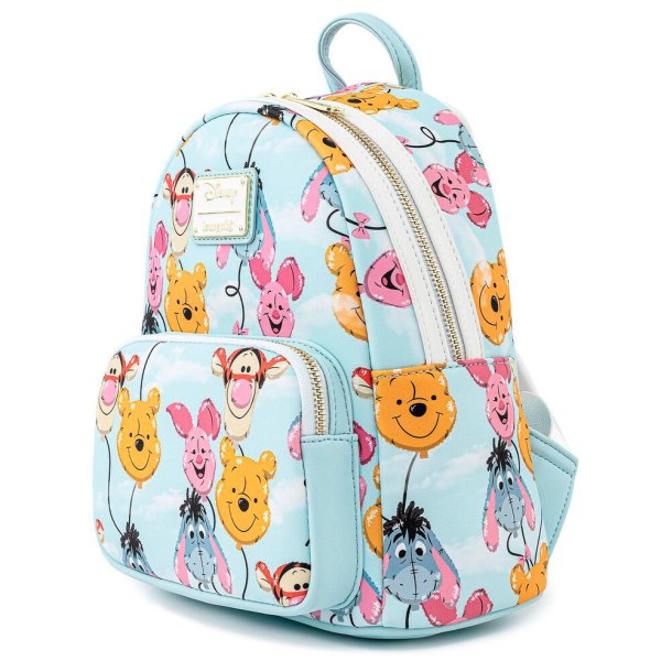 MINI BACKPACK WINNIE AND FRIENDS IN BALLOON- DISNEY LOUNGEFLY